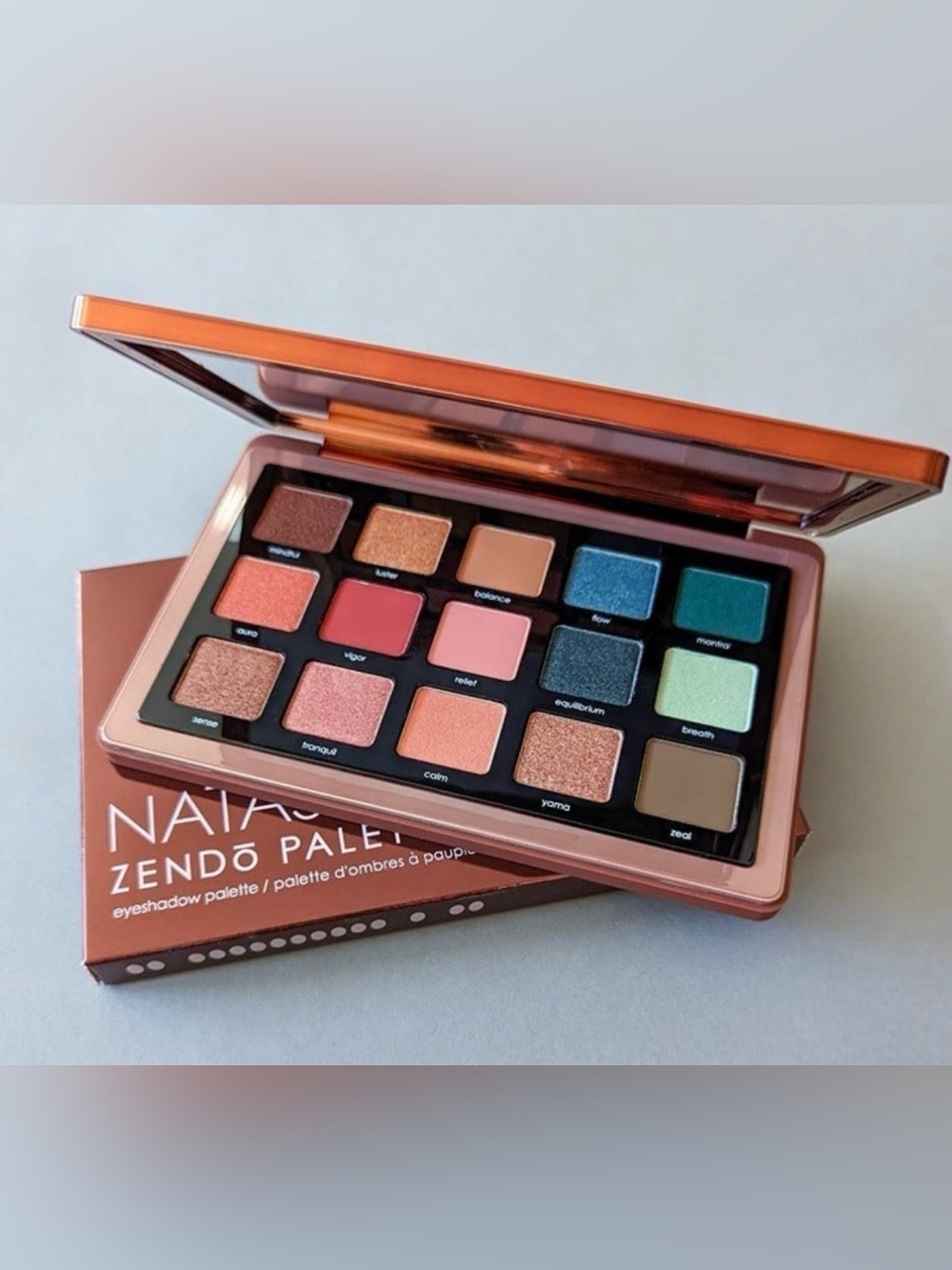 NATASHA DENONA ZENDO Eyeshadow Palette 19.25g/0.67Oz Full Size BNIB NWT - Picture 7 of 7
